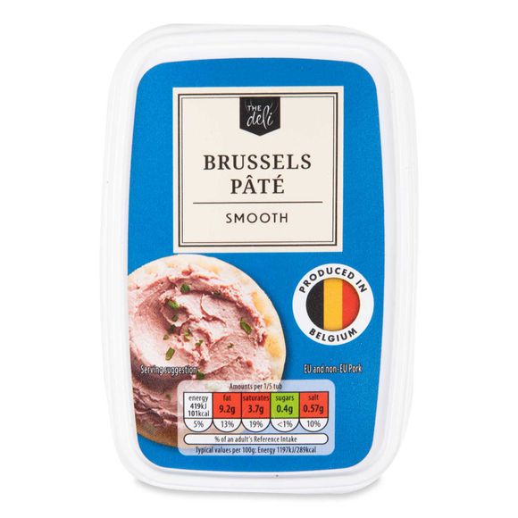 Smooth Brussels Pâté 175g The Deli